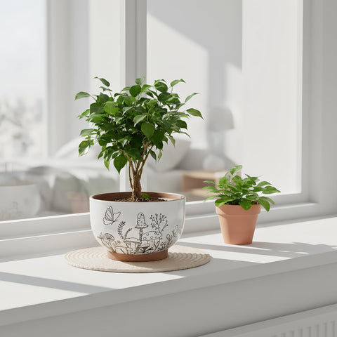 YBX YIBOXUAN 6-inch pot fits compact spaces for small succulents.