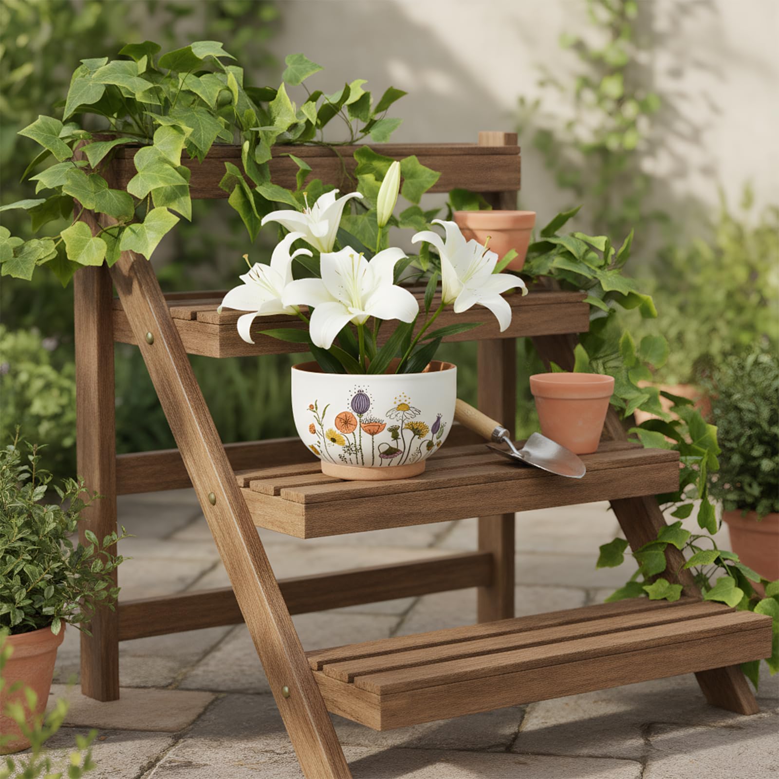 YBX YIBOXUAN handmade terracotta pot adds rustic charm for homes.