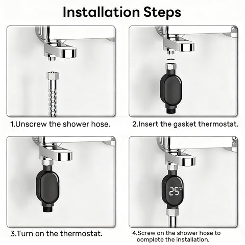 Touch-screen activation provides fast, convenient temperature readings.