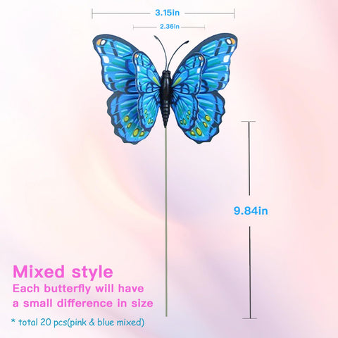 YCCHN bendable metal stake lets you flexibly arrange along pathways.
