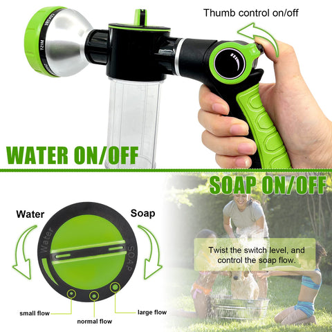 YCCOKJJ soap bottle with foam control for easy pet and car washing