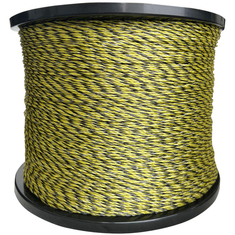 YCFERESY rust-resistant UV-stabilized polywire stands up to outdoor weather.