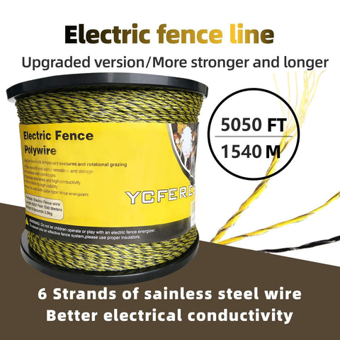 YCFERESY six-strand conductors detail ensures lower resistance and reliable conductivity.