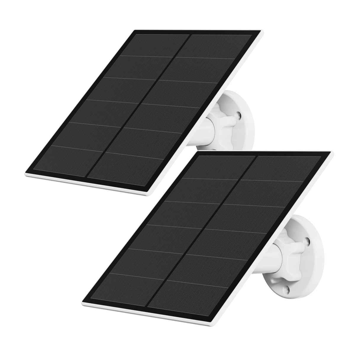 YCTechCam 5W solar panel for outdoor security cameras powering energy from sunlight