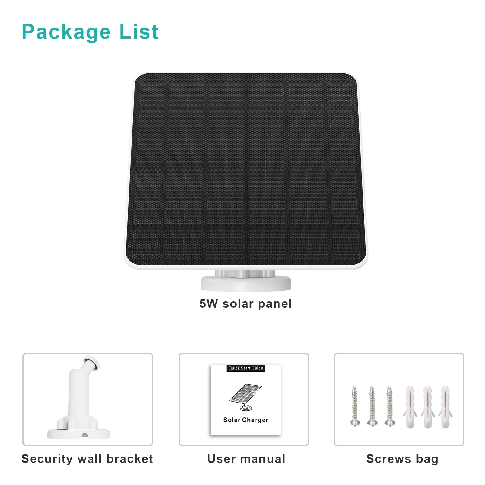 YCTechCam packaging includes user manual for simple setup