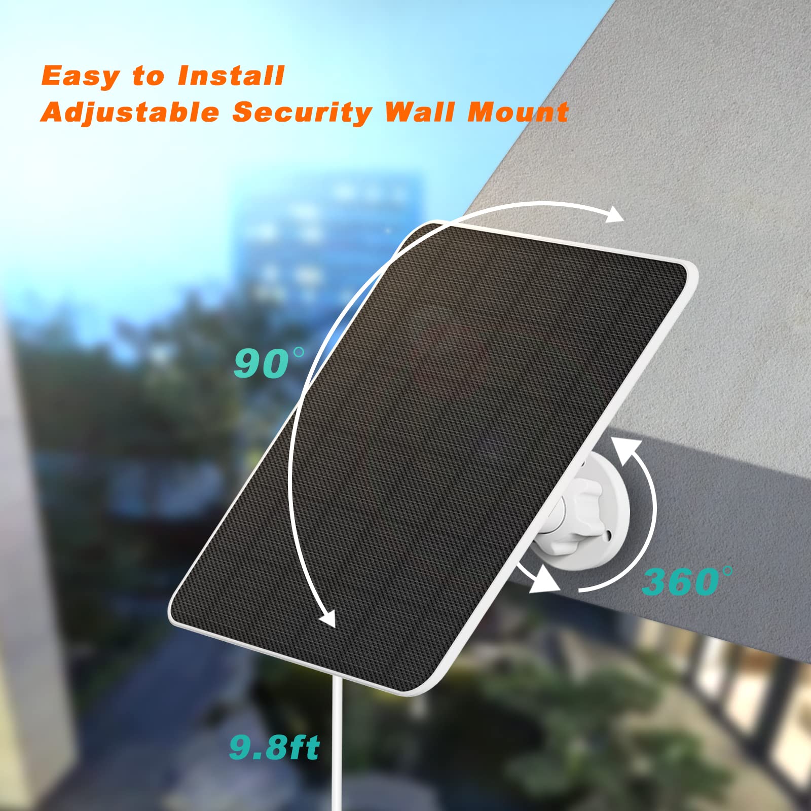 YCTechCam screws bag accessories for secure outdoor installation
