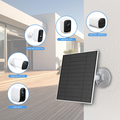 YCTechCam 360-degree adjustable bracket enables flexible mounting for optimal sun exposure.