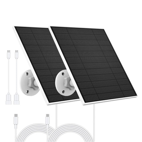 YCTechCam solar panel compatible with Eufy outdoor cameras for flexible model support.