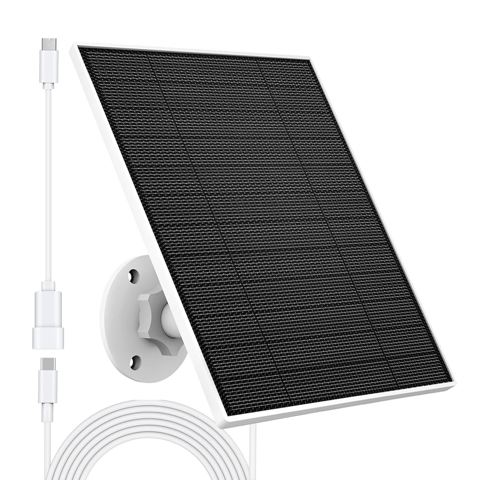 YCTechCam solar panel for Eufycam 5W keeps your camera powered in sunlight.