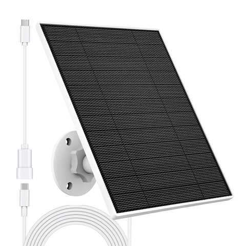 YCTechCam solar panel for Eufycam 5W keeps your camera powered in sunlight.