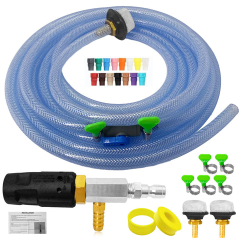 YDHFTYS adjustable long-range nozzle 0-65° for high reach cleaning safety