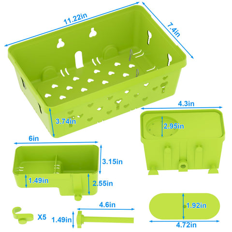 YDHZ hollow design prevents water pooling and improves drainage.