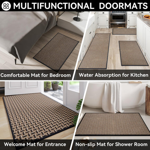 YDKGL 24x72 mat provides ample coverage for entryways