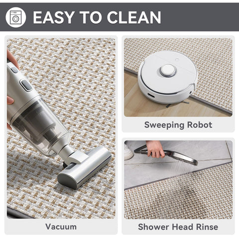 YDKGL low-profile-door-mat fits under doors while resisting wear in all seasons