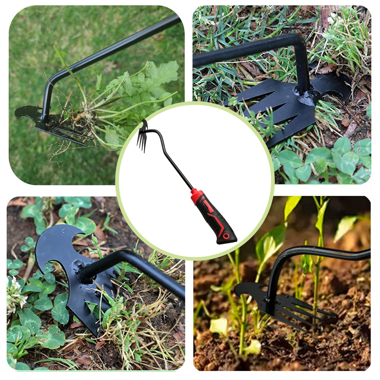 YDKOJGW multi-purpose garden tool for weeding, digging, and planting