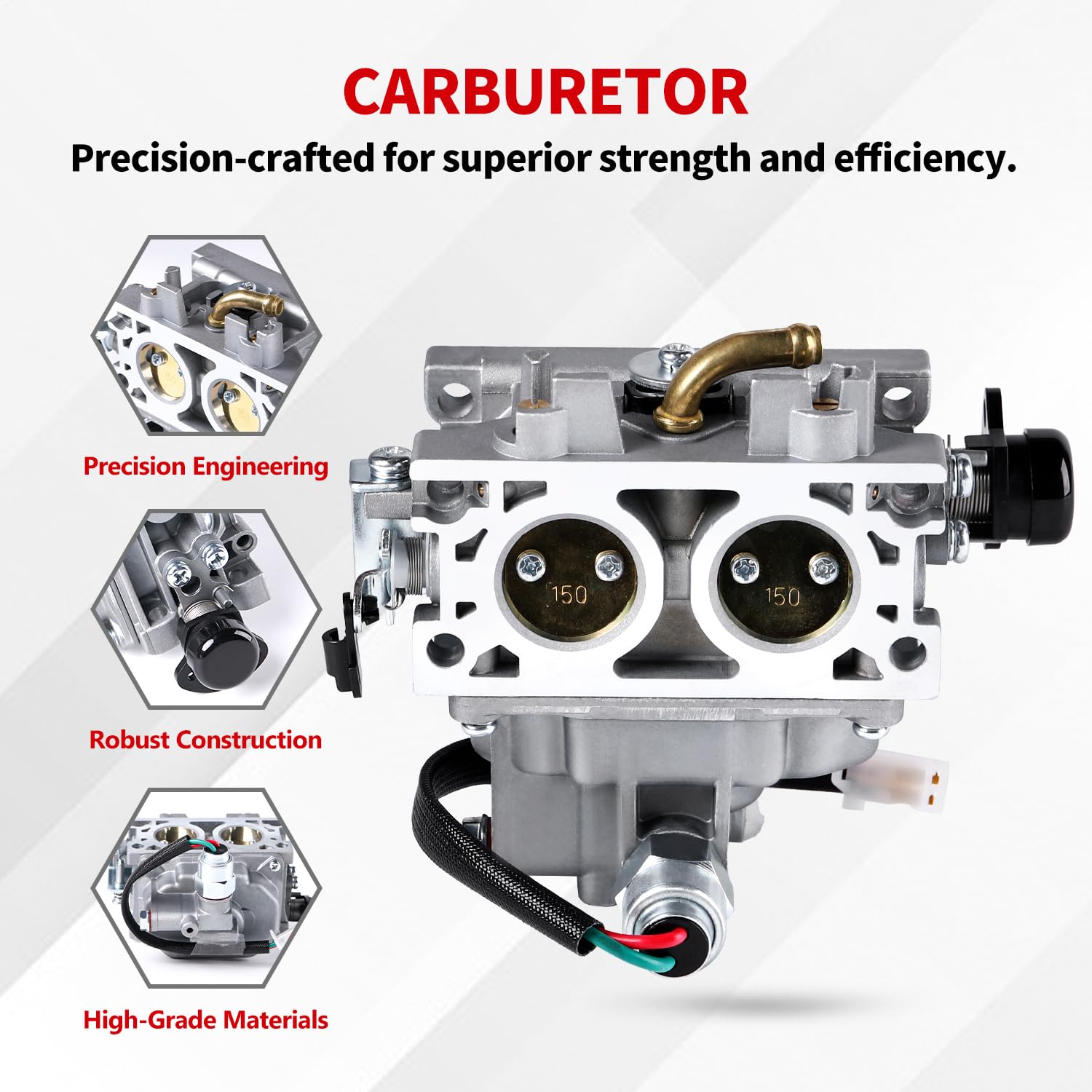 YDO carburetor on Exmark Quest Radius; OEM-equivalent quality.