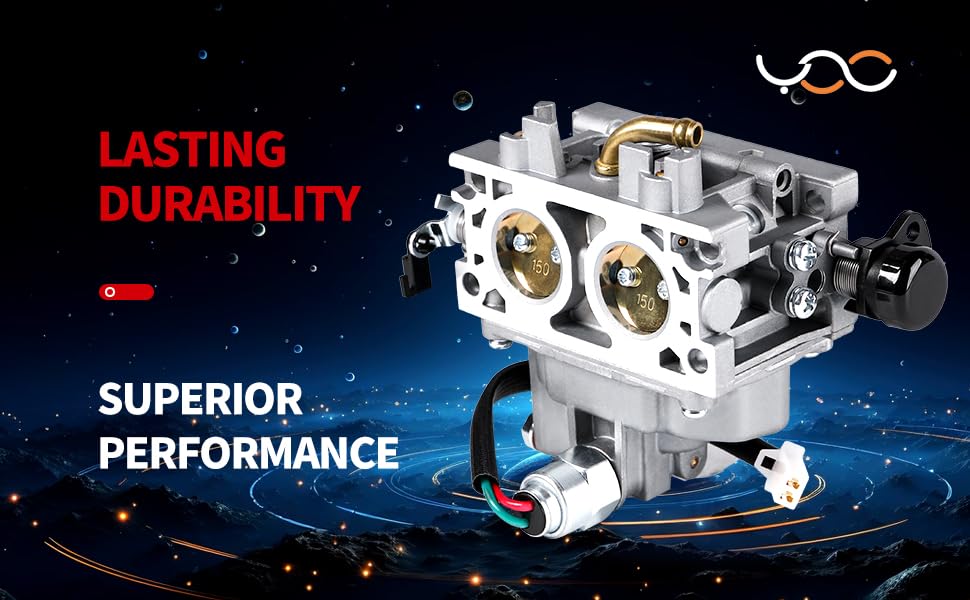 YDO carburetor includes 30-day returns and 6-month warranty.