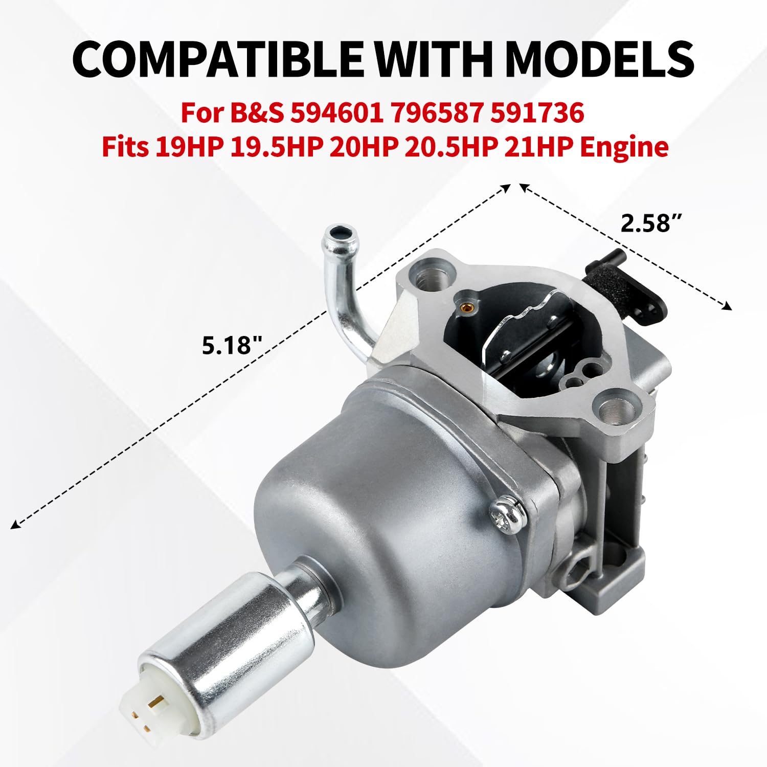 YDO carburetor air-filter attachment detail for better filtration