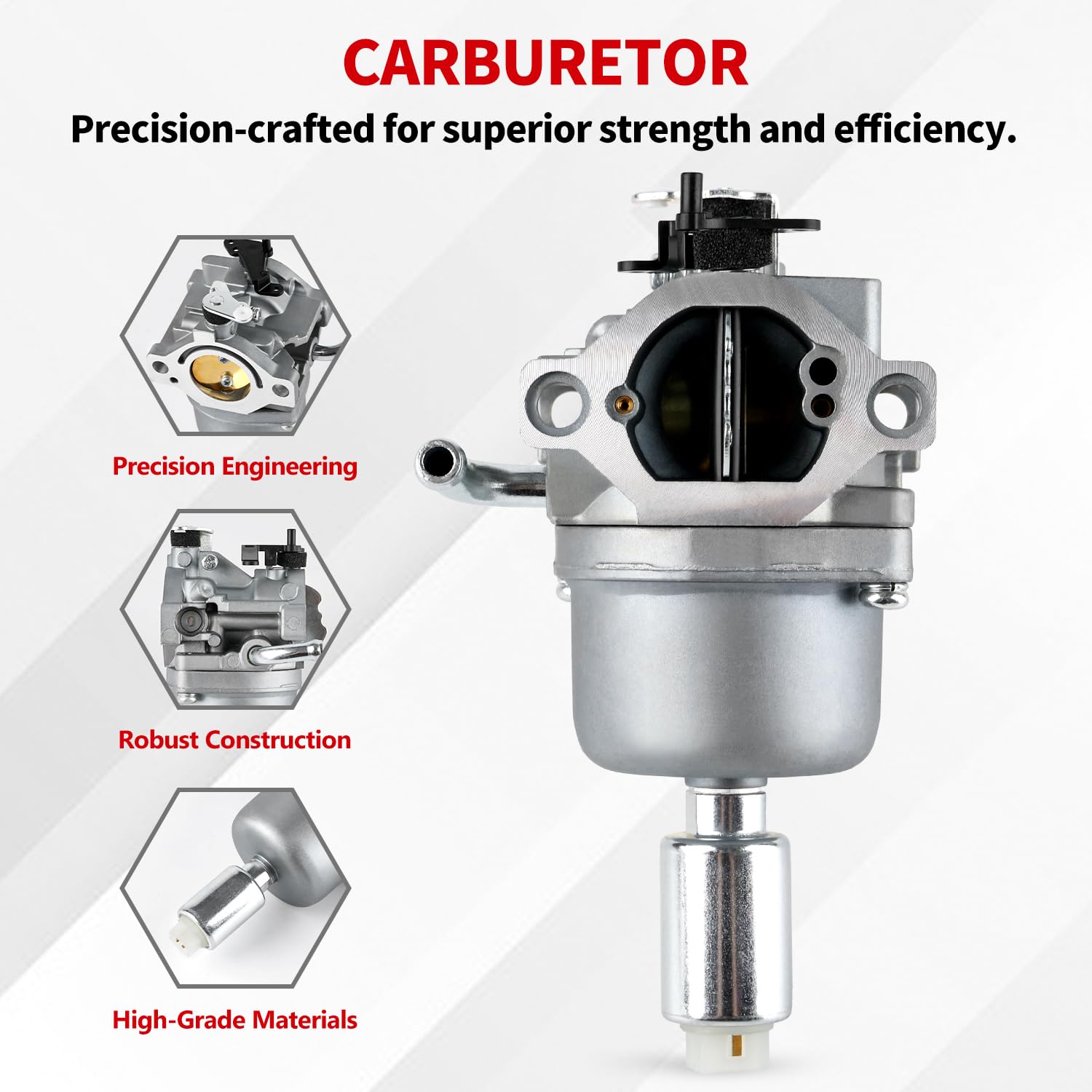 YDO carburetor side view ready for quick installation