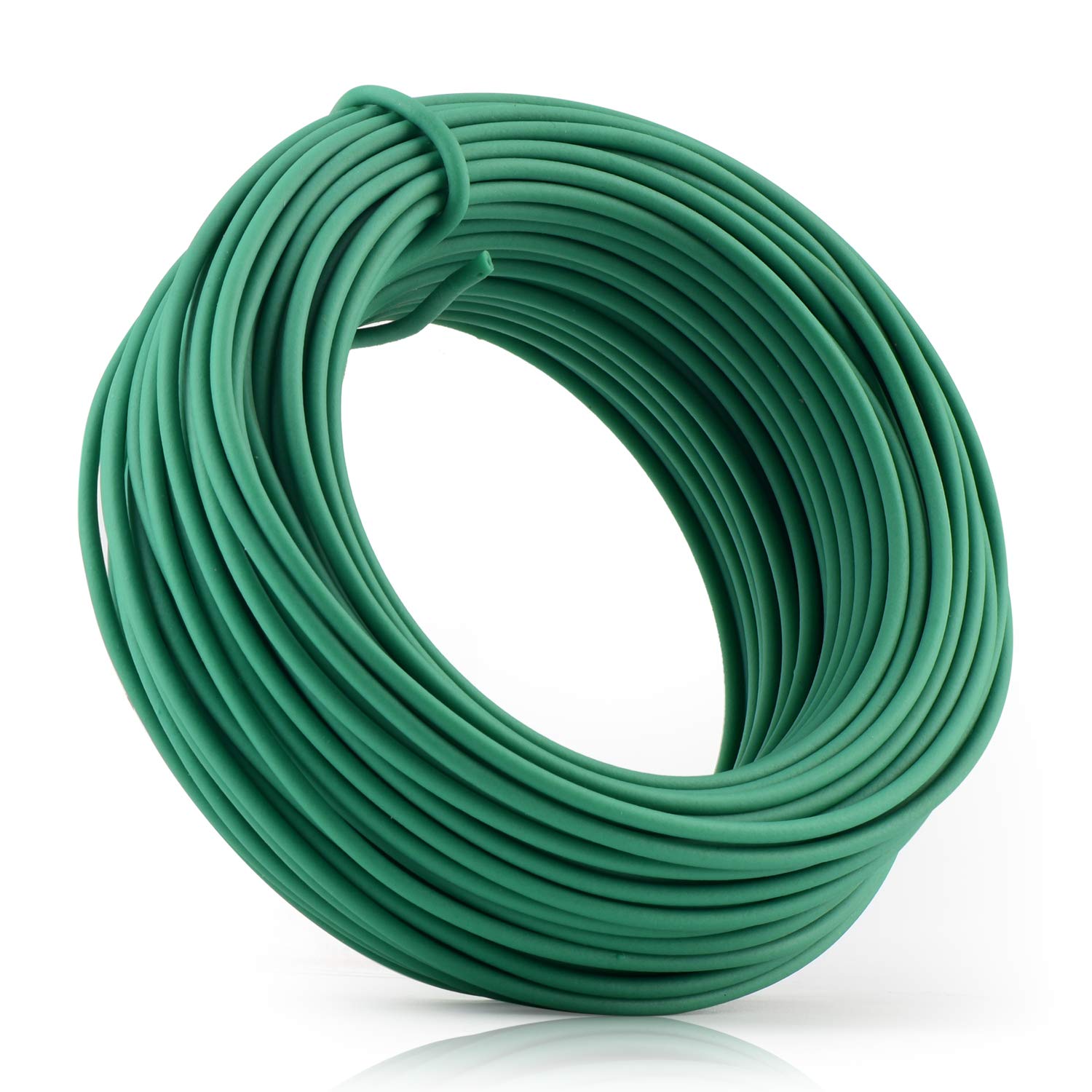 YDSL 66ft soft plant tie in green, flexible support for garden plants
