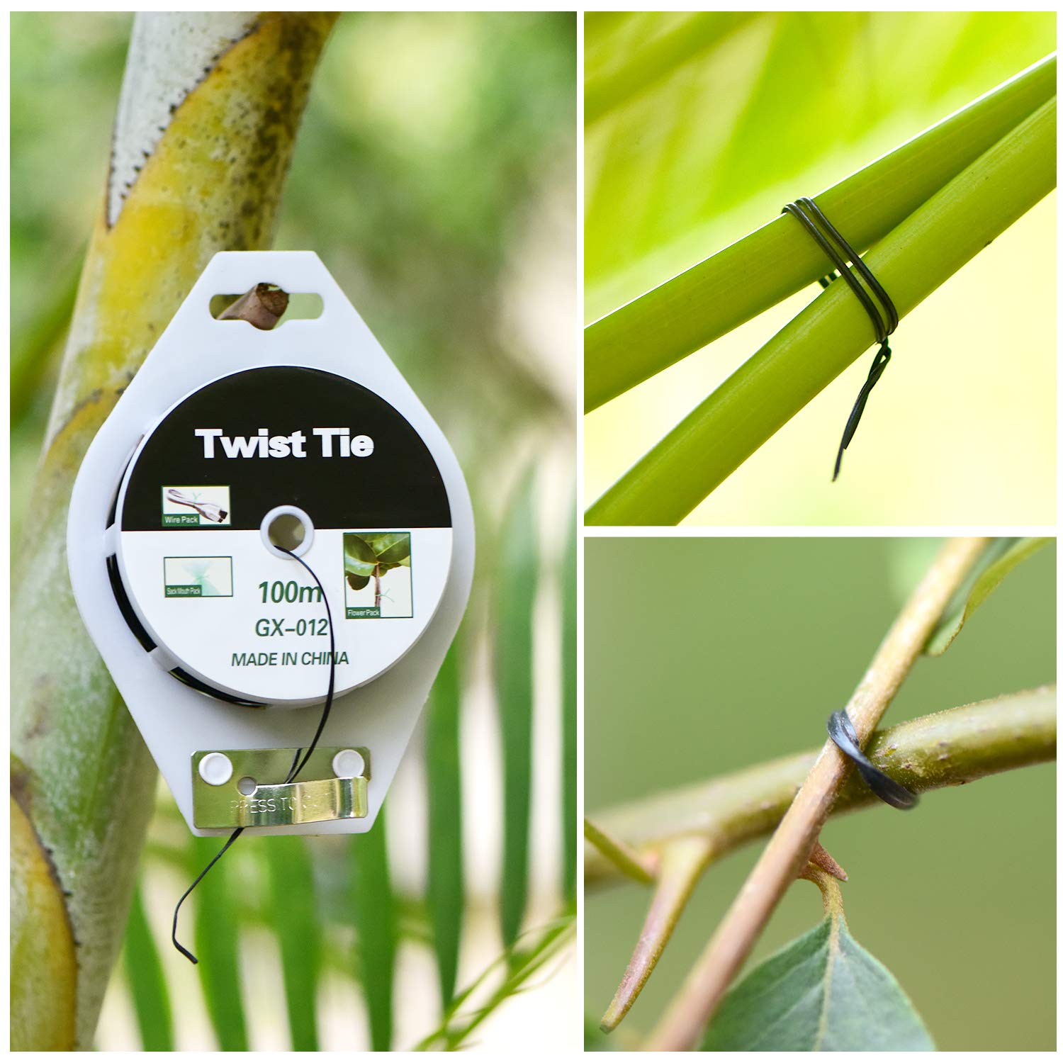 YDSL plastic-coated wire resists weather while keeping plants well-supported.