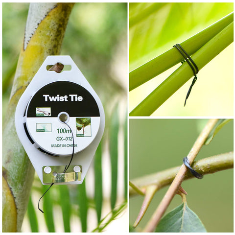YDSL plastic-coated wire resists weather while keeping plants well-supported.