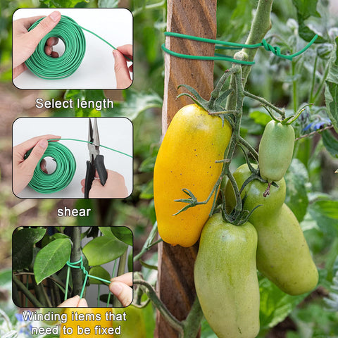 YDSL easy-cut reusable ties simplify seasonal pruning and reconfiguration.