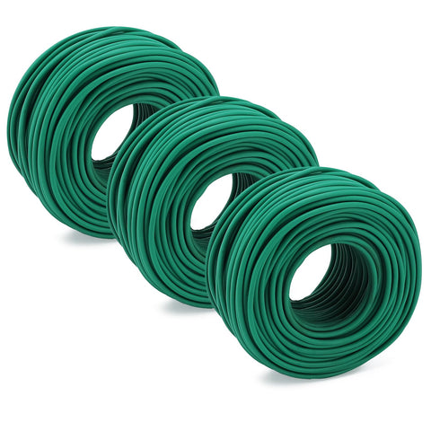 YDSL garden wire tie close-up showing 3mm diameter for sturdy plant support