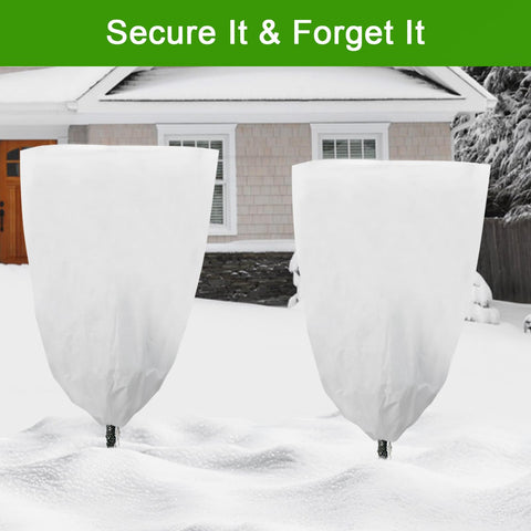 YDSL outdoor plant protection cover for shrubs, herbs, and potted plants
