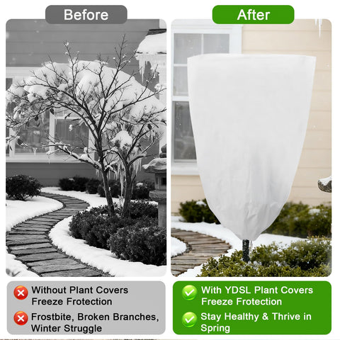 YDSL reusable all-season plant cover for ongoing frost protection