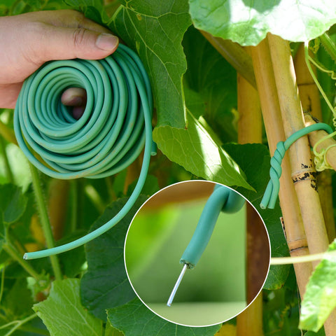 YDSL reusable plant tie in green ready for season-after-season use
