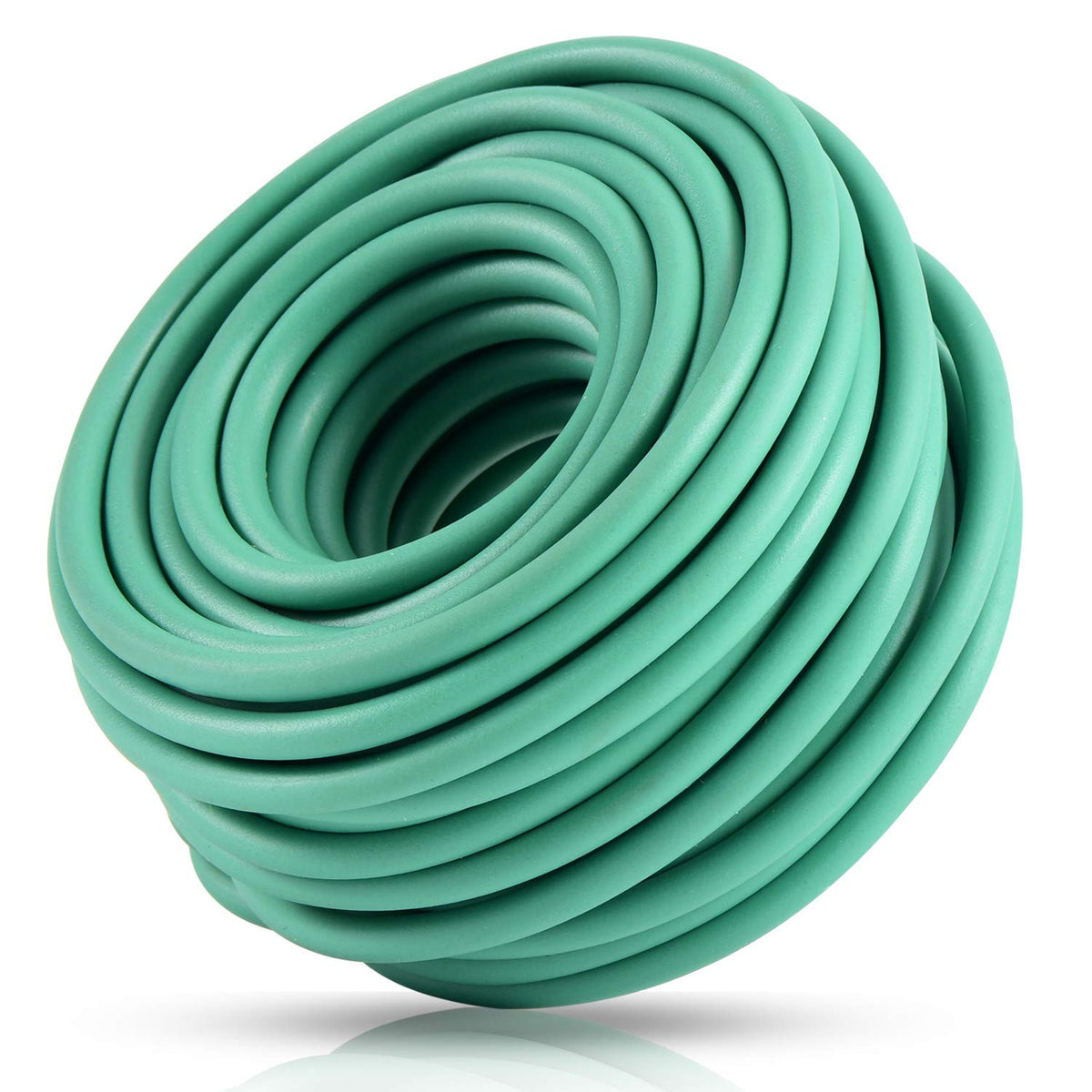 YDSL soft tie in green bends to support stems, flexible garden solution