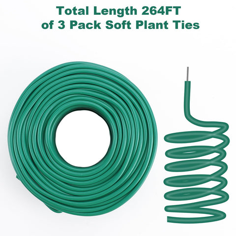 YDSL soft ties bending flexibility demonstrated for versatile plant shaping