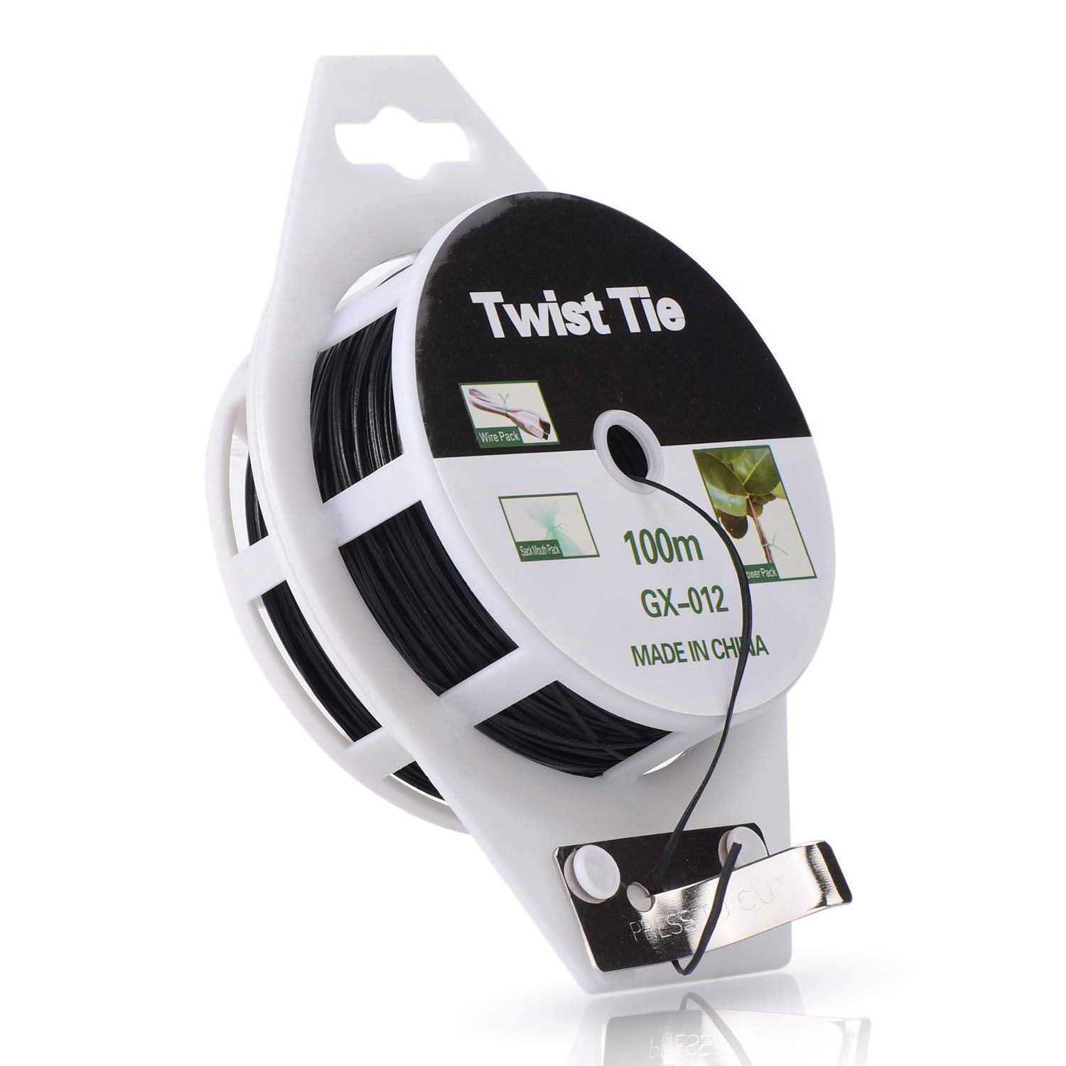 YDSL twist tie with built-in cutter for precise, customizable plant support.