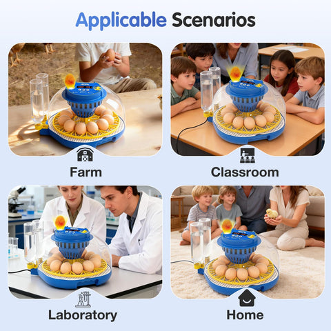 YDTOP 360-degree transparent cover preserves stable temperature and humidity