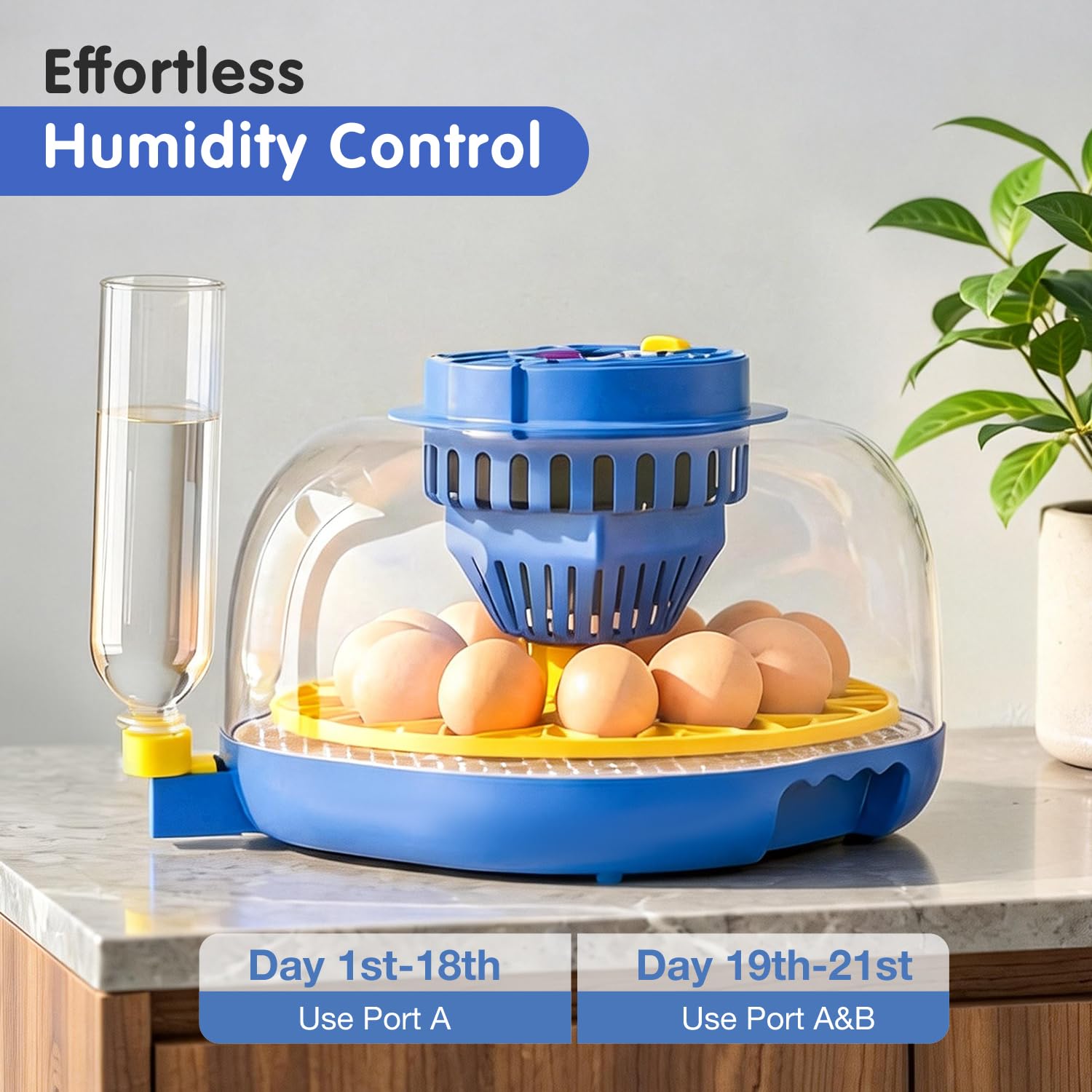 YDTOP automatic egg Turner every 2 hours for gentle rotation