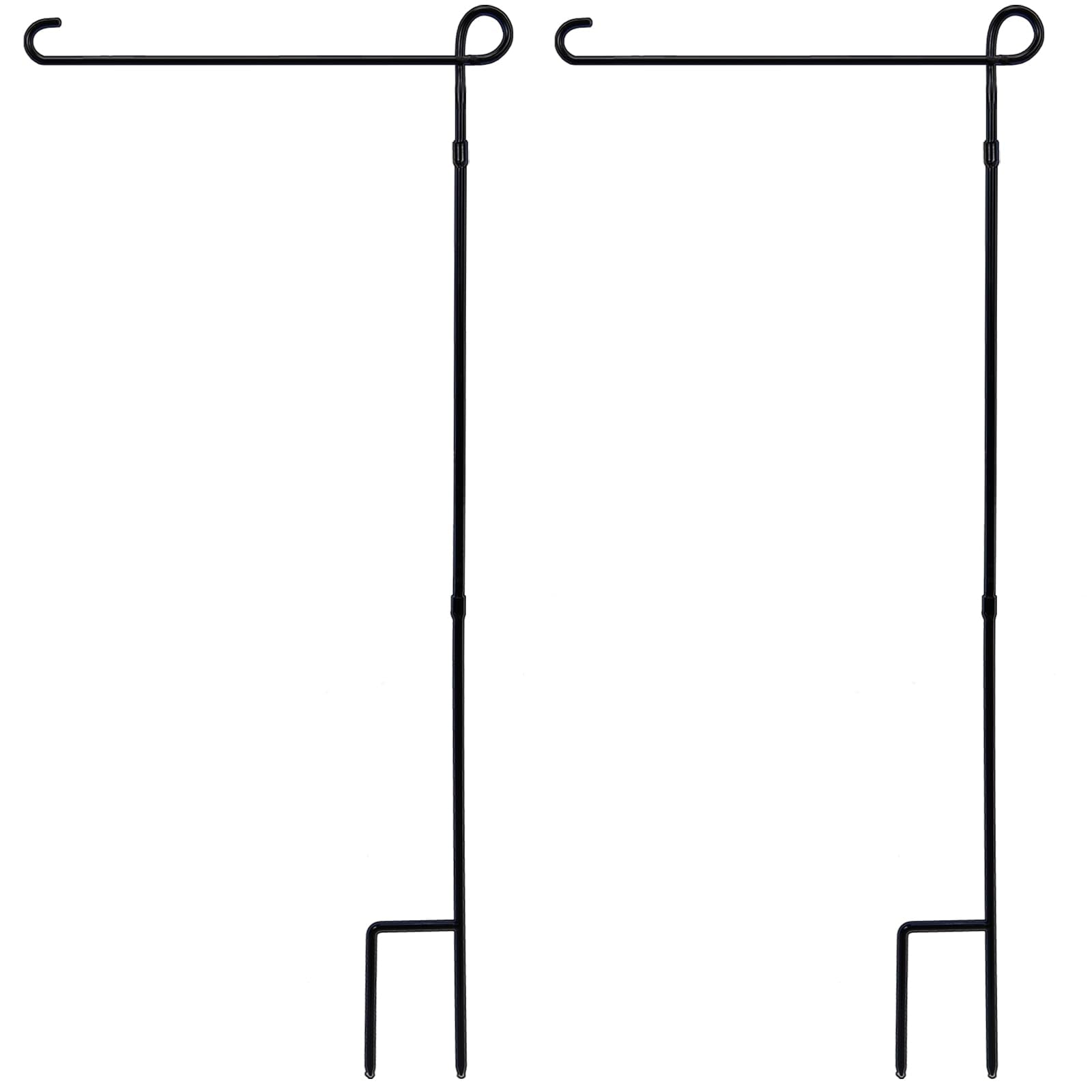 YEAHOME garden flag stand base sturdy keeps flags upright in wind