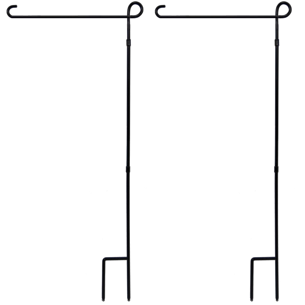 YEAHOME garden flag stand base sturdy keeps flags upright in wind