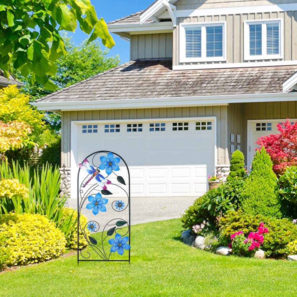YEAHOME garden stake detachable design enables easy assembly and compact storage