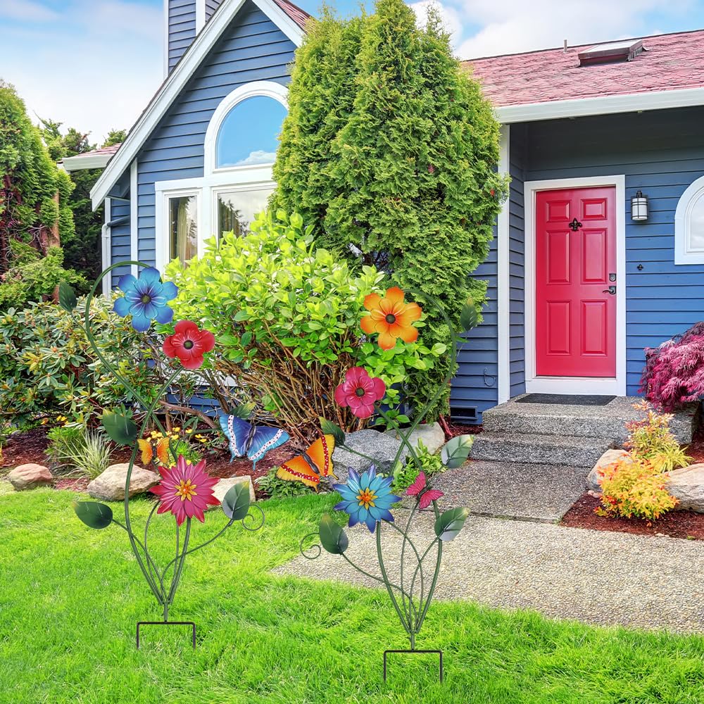 YEAHOME heavy-duty anti-rust construction resists weather for lasting use