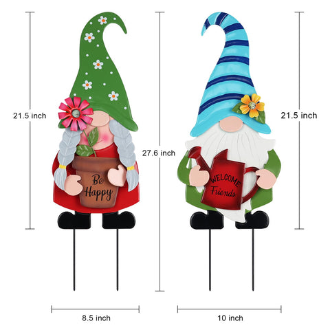 YEAHOME spring decor gnomes enhance porch aesthetics and curb appeal