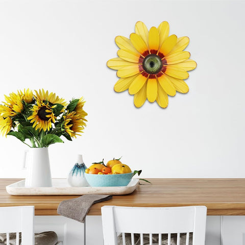 YEAHOME sunflower kitchen and bathroom decor adds cheerful focal point
