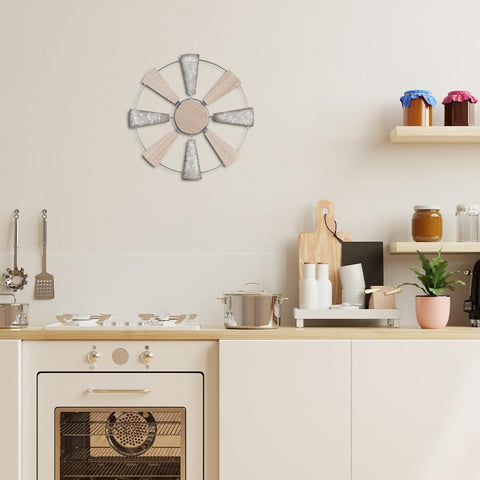 YEAHOME windmill wall decor suited for kitchens or dining areas