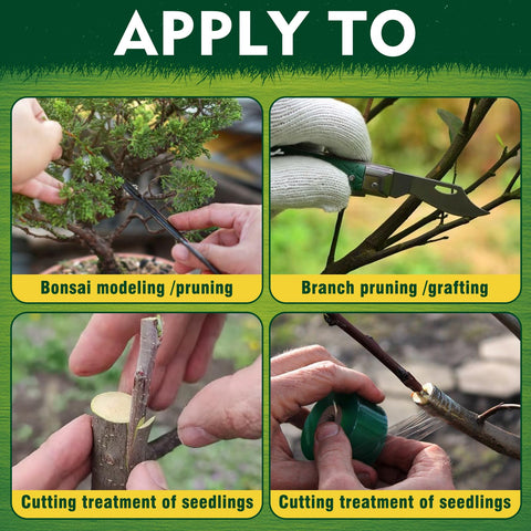 Application brush applying Yeardera sealer to graft site for protection