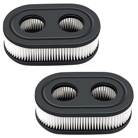 YUEARN 2-pack air filter side view shows durable cartridge for engine protection