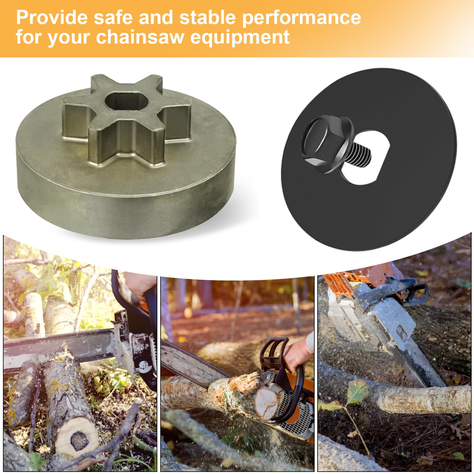 YUEARN drive sprocket for DeWalt DCCS690M1 ensures dependable drive and smoother chain travel