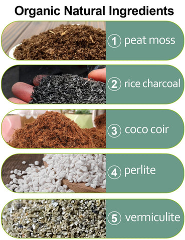 Yecna Sphagnum peat moss for orchids and moisture-friendly potting.