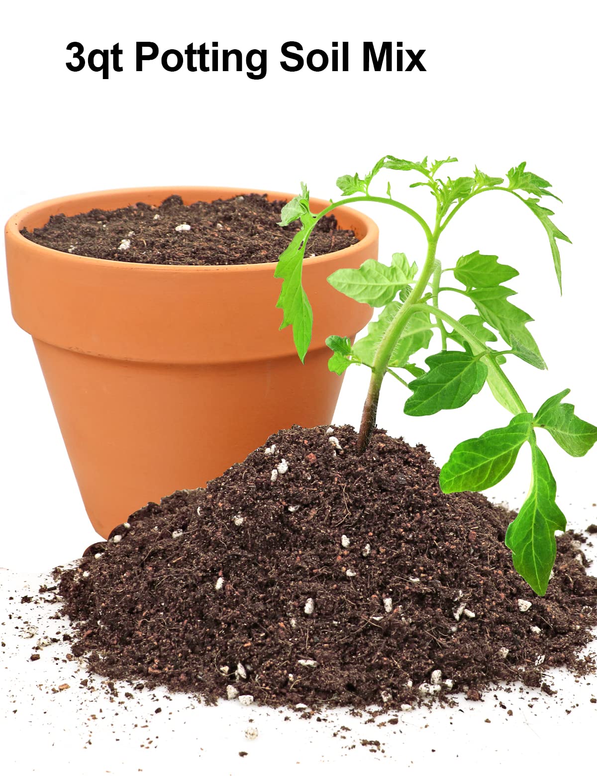 Yecna Sphagnum peat moss for vegetables and herbs soil amendment.