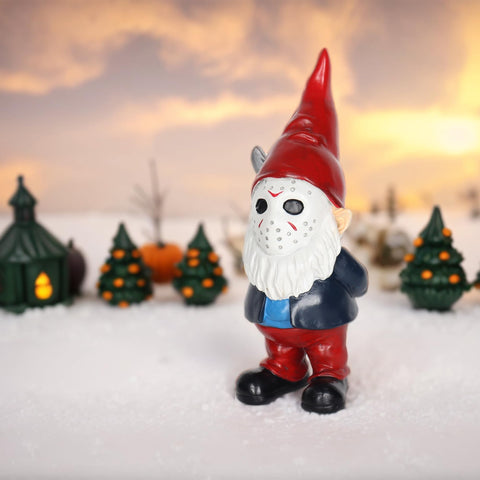 YECRUX Horror movie decor gnome, a unique gifting option.