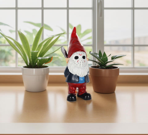 YECRUX Valentines Nightmare gnome brings gothic romance to decor.